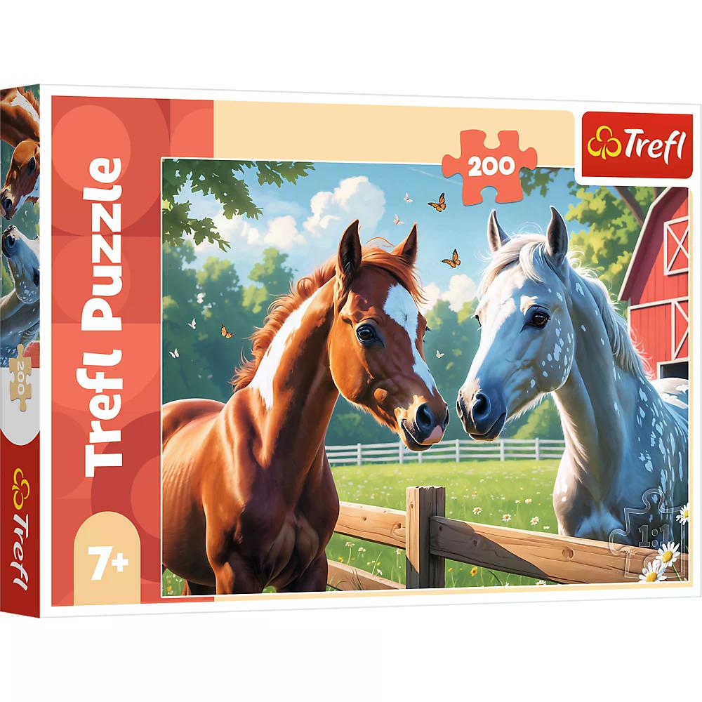 010929 Puzzle 200 "Cai în poiană"