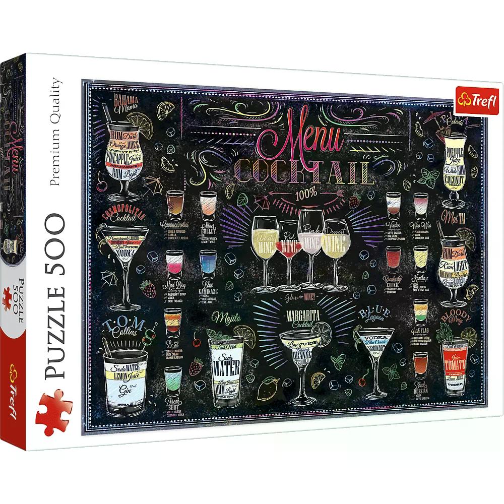 010954 Puzzle 500 "Cocktail menu"