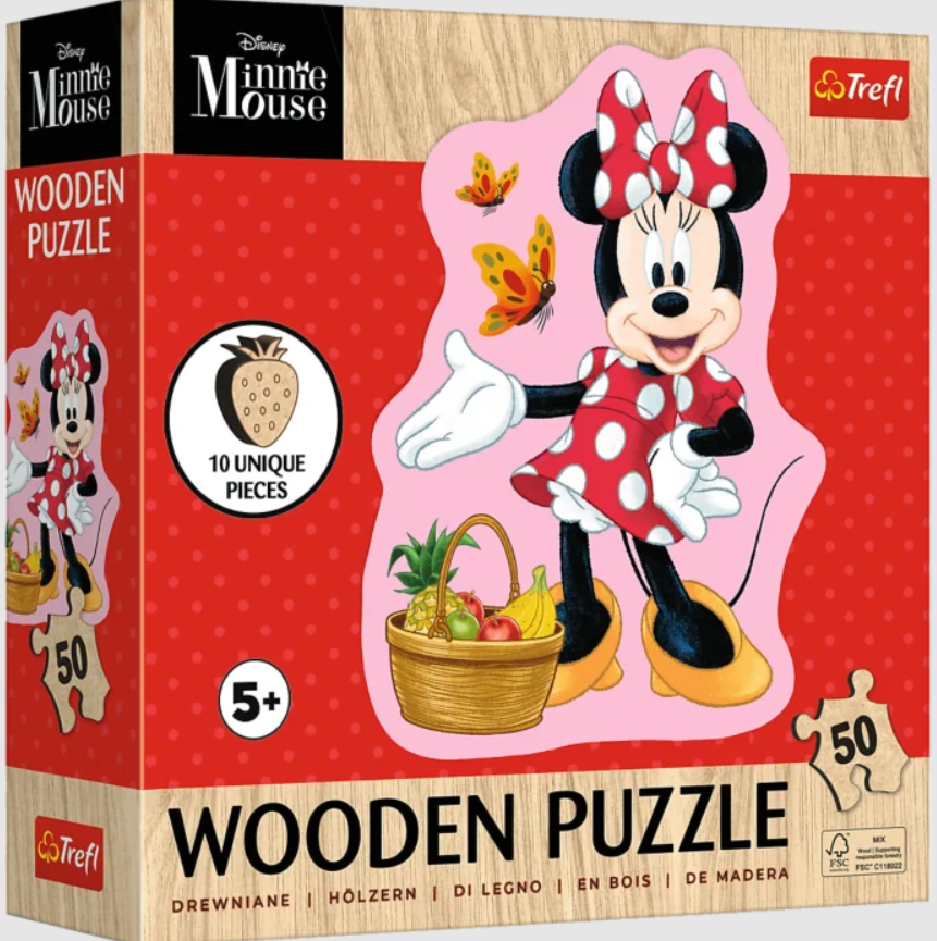 007833 Puzzle din lemn 50 "Frumoasa Minie"