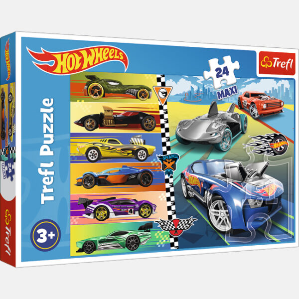 004683 Puzzle 24Maxi "Hot Wheels"