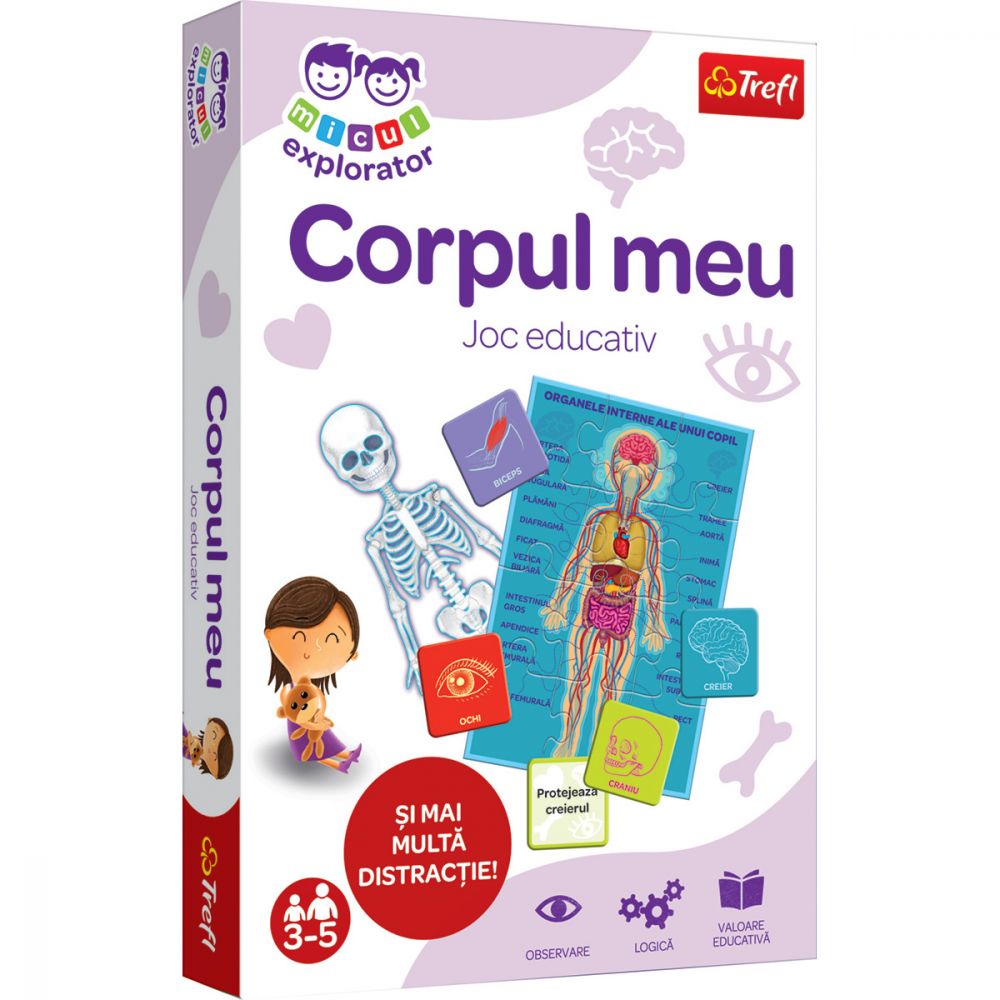 004717 Joc de masa"Corpul uman" RO