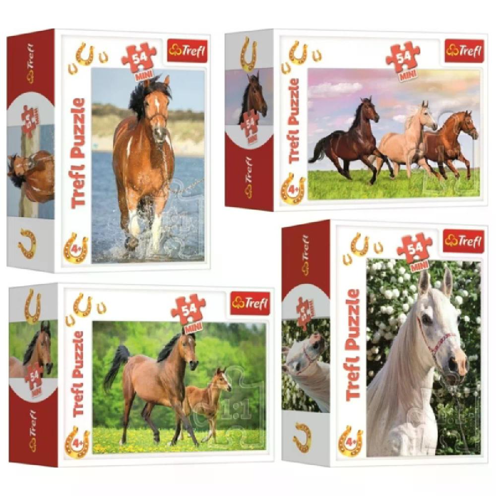 010986 Puzzle 54Mini "Lumea Cailor"
