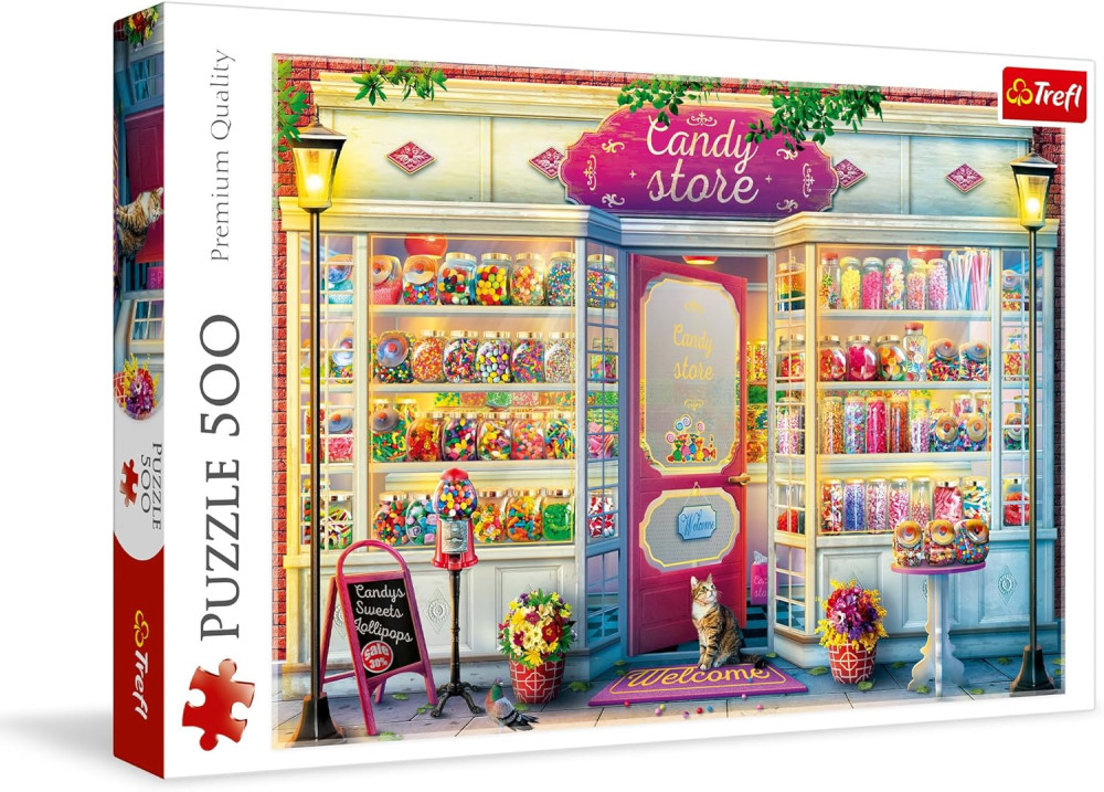 007878 Puzzle 500 "Magazin de bomboane"