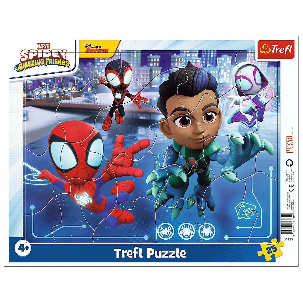010886 Puzzle 25 in rama "Săritura păianjenului"