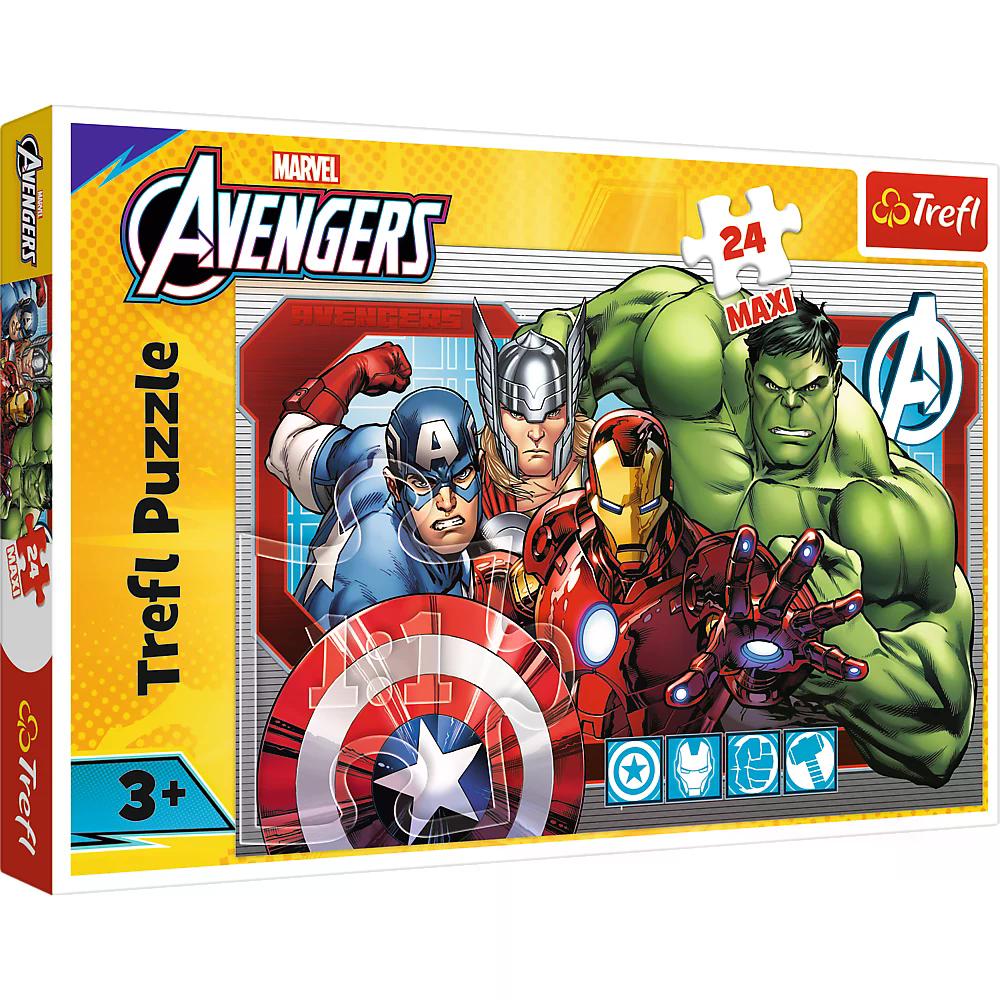 010969 Puzzle 24 Maxi "Simțurile păianjenului / Marvel Spiderman"