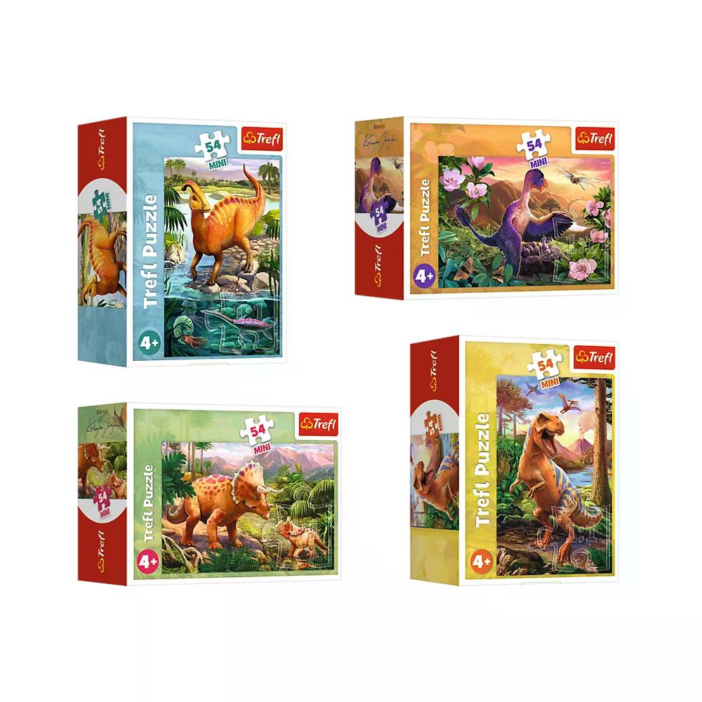 010987 Puzzle 54Mini "Dinozauri"