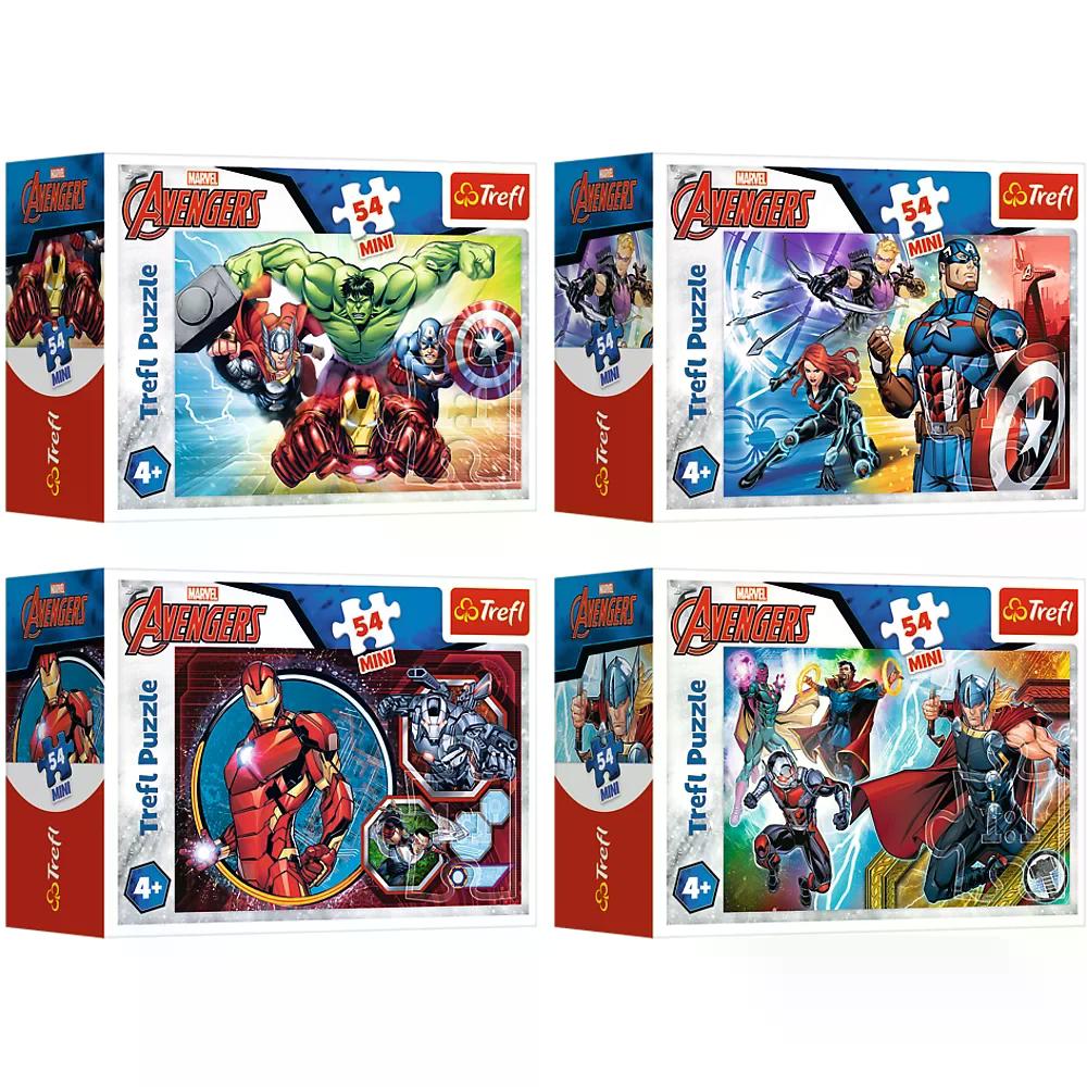 010988 Puzzle 54Mini "Eroi"
