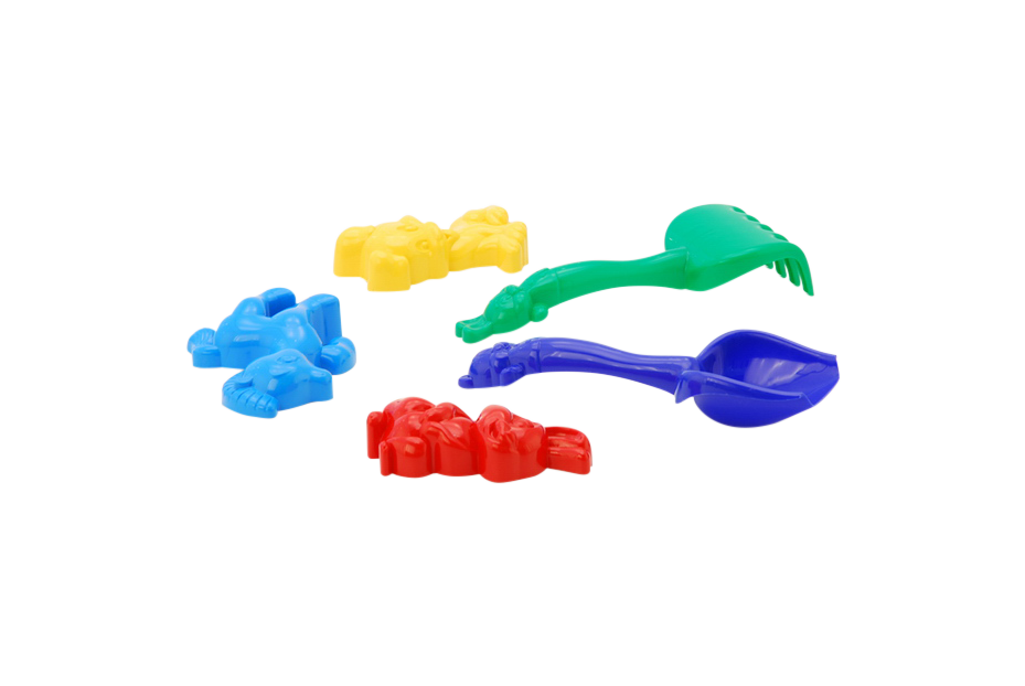 002238 Set "Clopotel" accesorii pentru nisip(5pcs)