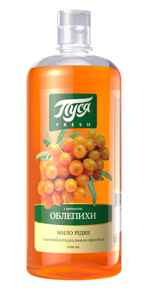 010616 Săpun lichid  "Pusea" Fresh 1000 ml -Cătină
