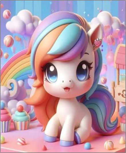 006167 Set de creatie - Mozaic cu diamante (in cutie) 40X50