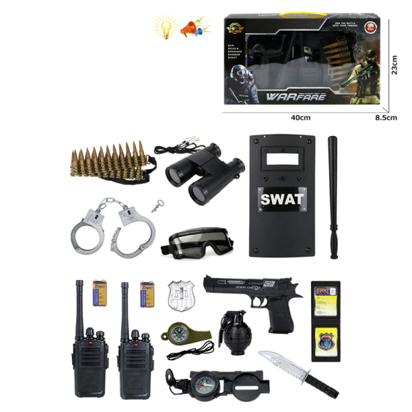 006295 Set politia cu sunete si lumina
