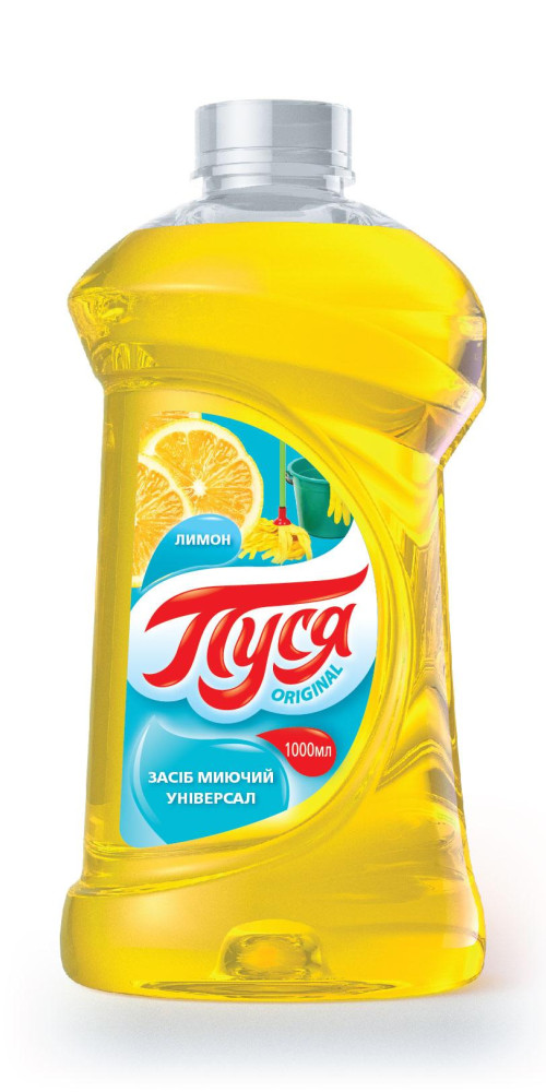 010597 Detergent universal de curățenie "Pusea" 1000 ml -Lămâie