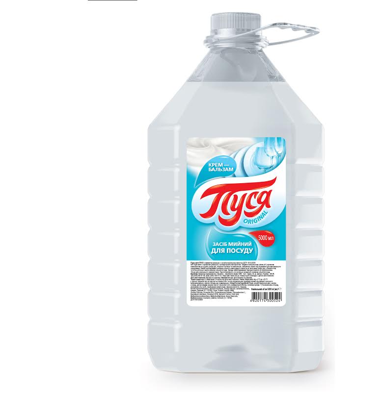 010586 Detergent de vase Cremă-Balsam "Pusea" 5000 ml