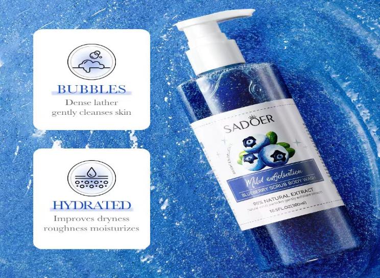 009678 Gel de dus cu scrab 300ml