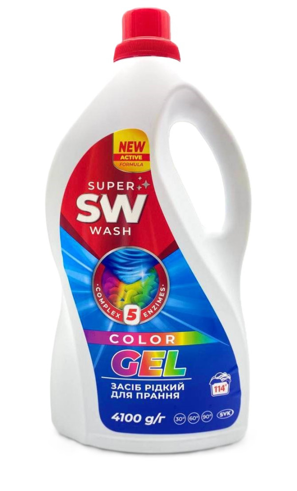 010631 Detergent lichid de rufe "SUPER WASH" COLOR 4100 g