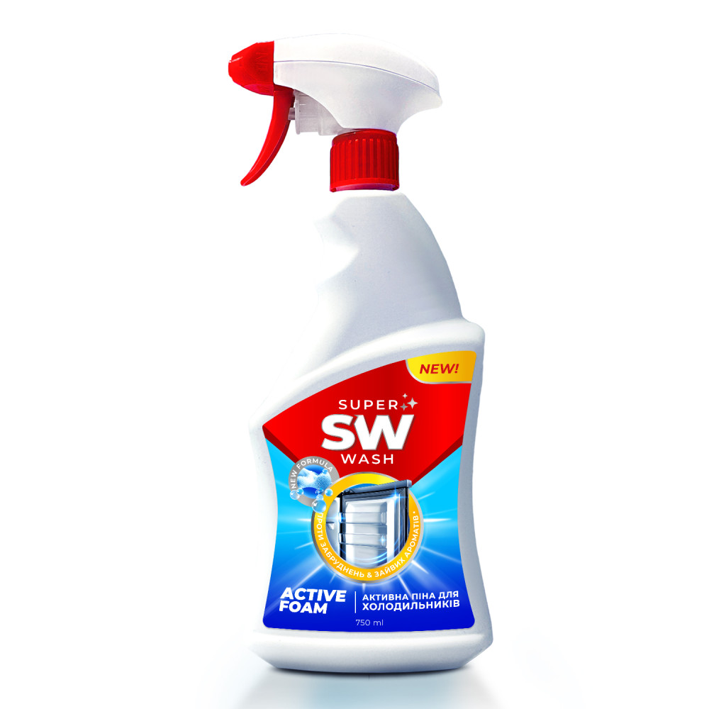 010665 Detergent pentru frigider Spumă activă "SUPER WASH" 750 ml