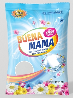 009635 Detergent pudra uscat Buena Mama 150gr