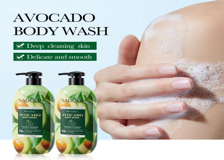 009682 Gel de dus 400ml - Avocado