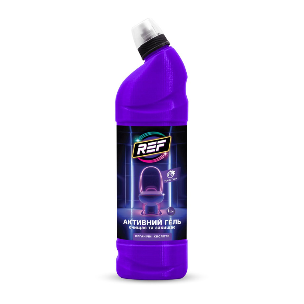010687 Detergent pentru toaletă REF TURBO Forță 1000 ml- acizi organici
