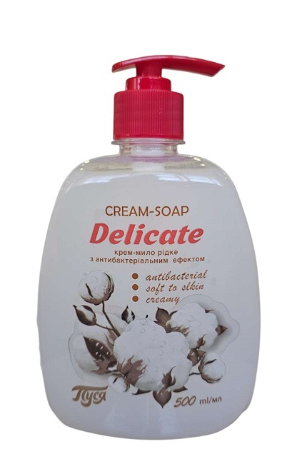 010601 Săpun lichid "Pusea"  500 ml (cu dozator)