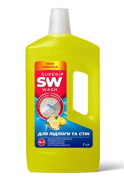 010661 Detergent universal de curățenie "SUPER WASH" 1000 ml - 4în1