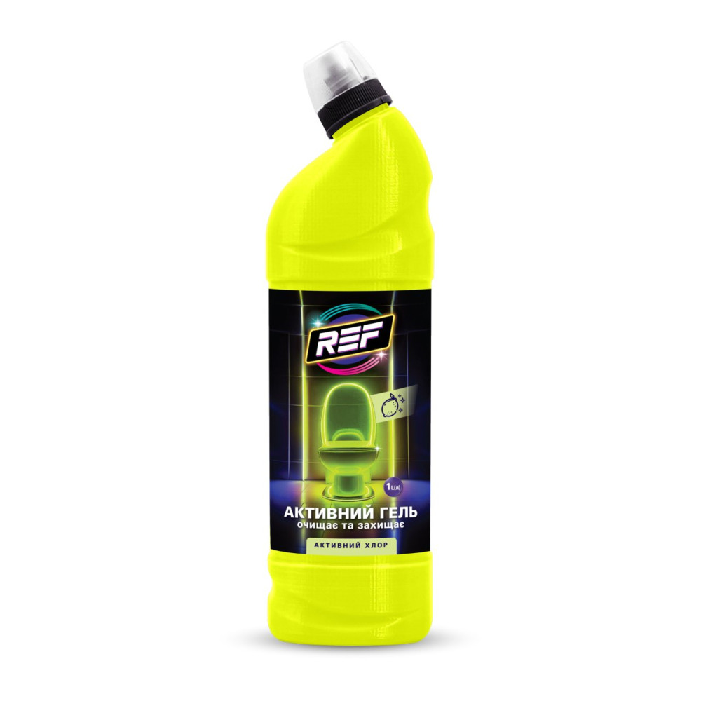010683 Detergent pentru toaletă REF 1000 ml - hipoclorit  (lămâie)