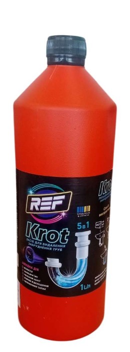010688 Destupător de țevi "REF" 1000 ml