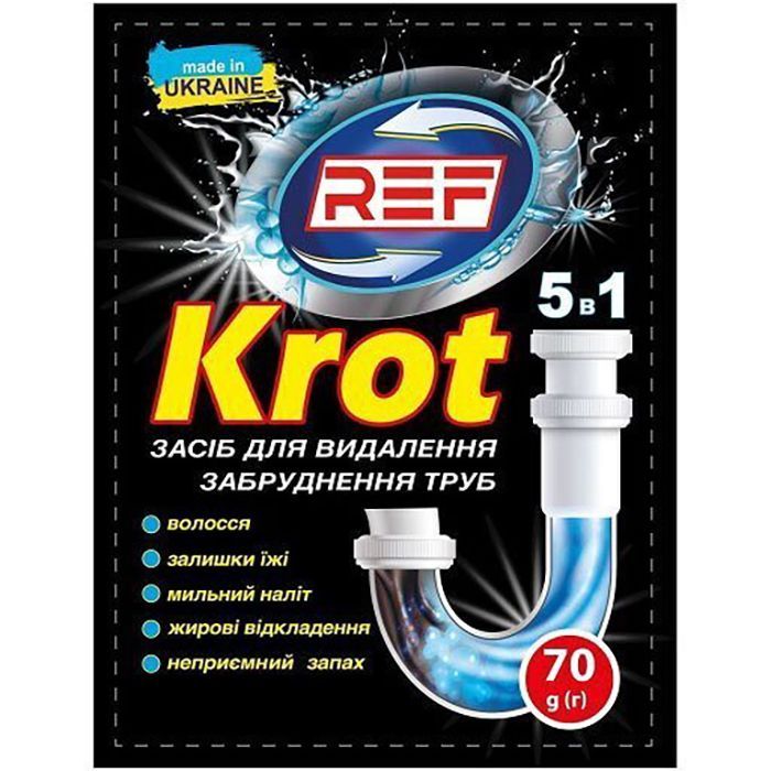 010689 Destupător de țevi "REF" 70 g