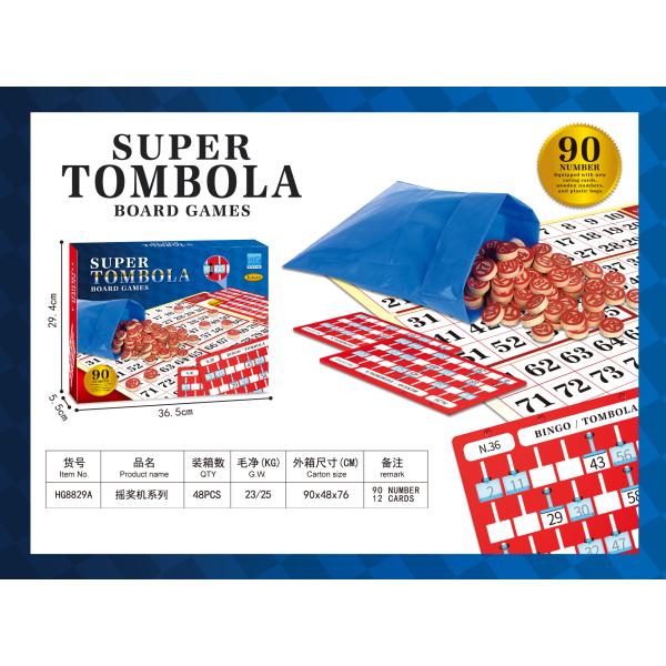 011090 Joc de masa - Super Tombola