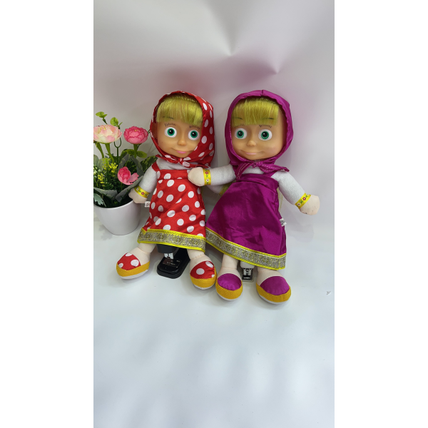 011155 Jucarie moale - Papusa 35cm cu sunete