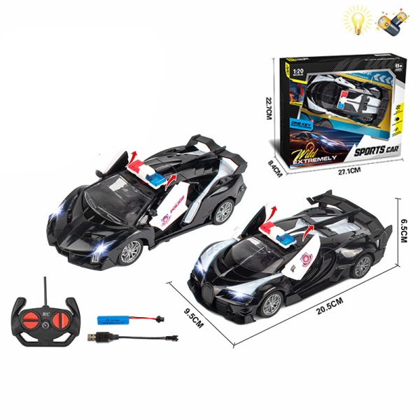 011146 Masina 1:20 cu R/C cu acumulator si lumina
