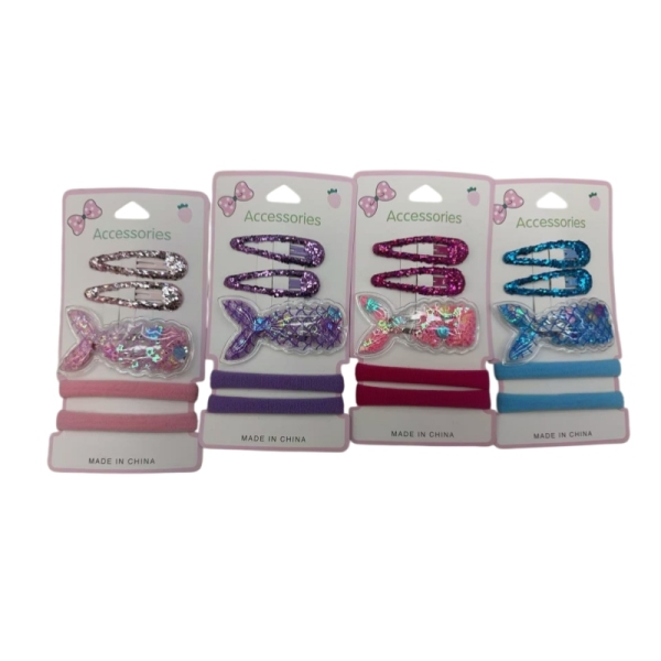 009443 Set elastice si agrafe (set 12buc)