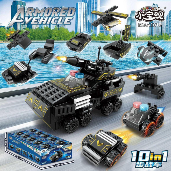 011037 Constructor Politia (set 10buc)