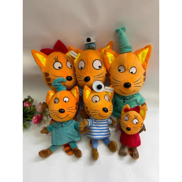 011159 Jucarie moale - Pisici 35cm
