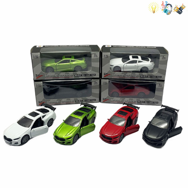 011648 Masina din metal 1:32 cu muzica si lumina