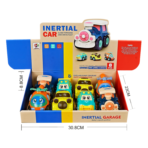 011618 Masina cu inertie (set 8buc)