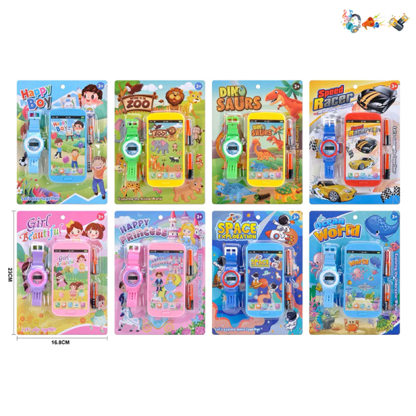 011651 Set telefon cu ceas