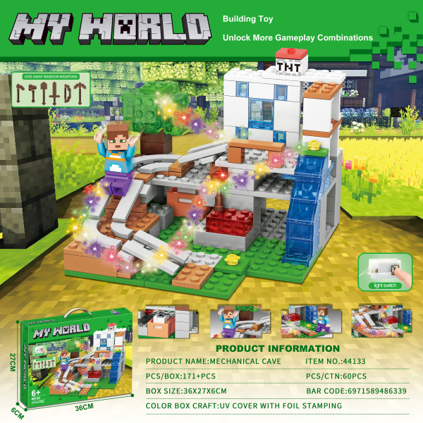 011822 Constructor 171 pcs cu lumina